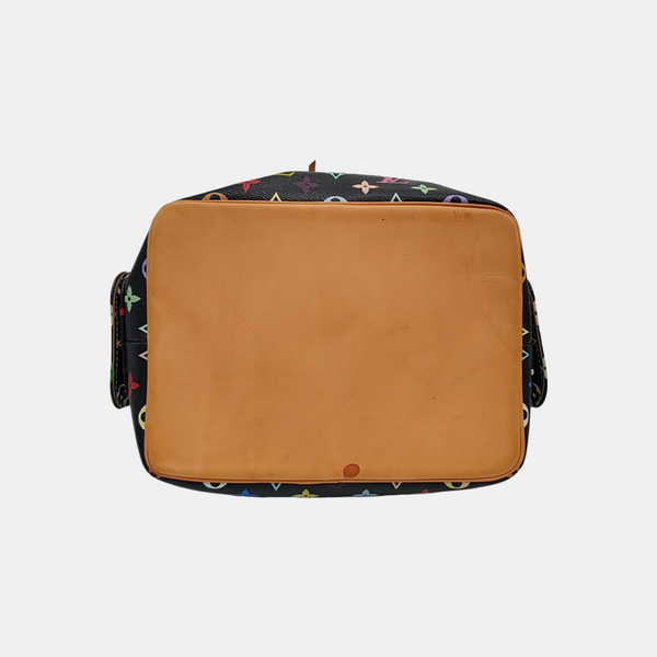 LV × TM NÉONOÉ MM Monogram Coated Canvas Black