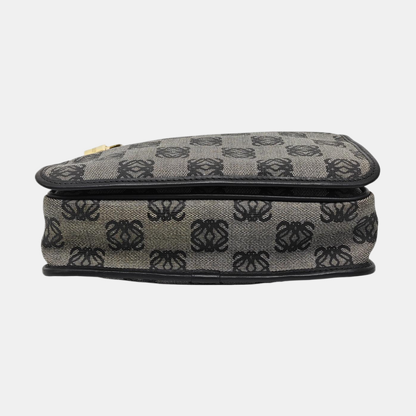 Monogram Coated Canvas Gray