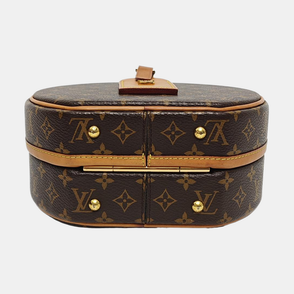 BOITE CHAPEAU PM Monogram Coated Canvas Brown