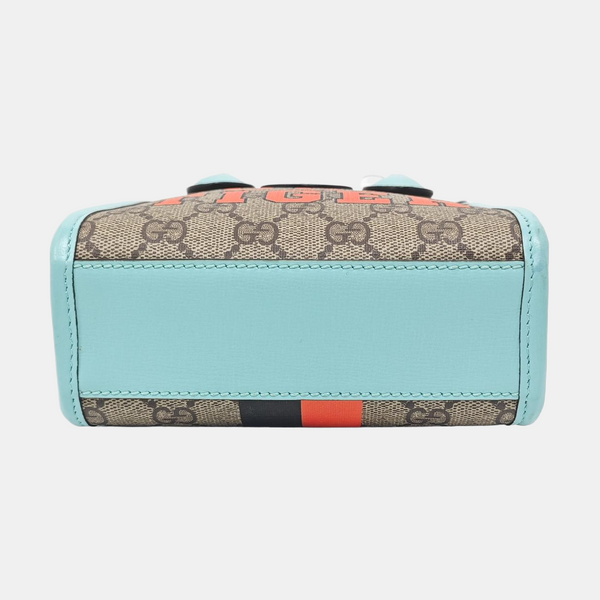 Retro Mini Monogram Coated Canvas Black