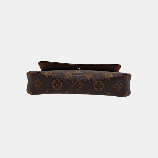 IVY Monogram Coated Canvas Brown