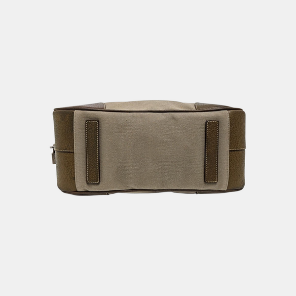 Canvas Top Handle Bag Gray
