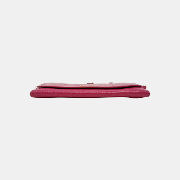 Calfskin Shoulder Bag Red