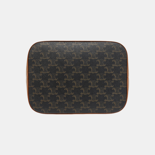 TRIOMPHE CANVAS Medium Coated Canvas Brown