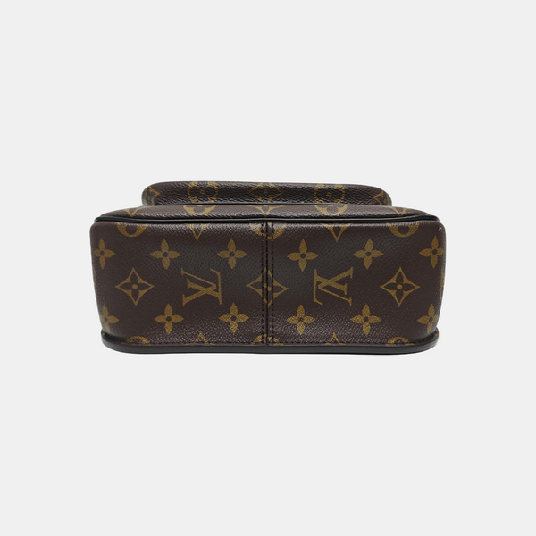 PASSY Monogram Coated Canvas Brown