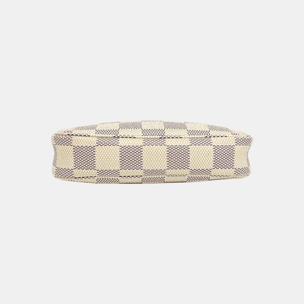 ACCESSOIRES Mini Damier Azur Coated Canvas White