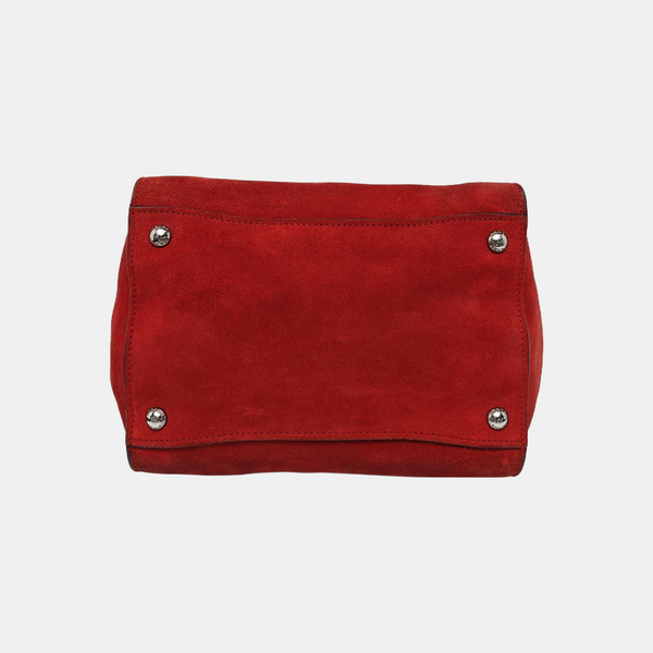 Glace Calf Suede Red