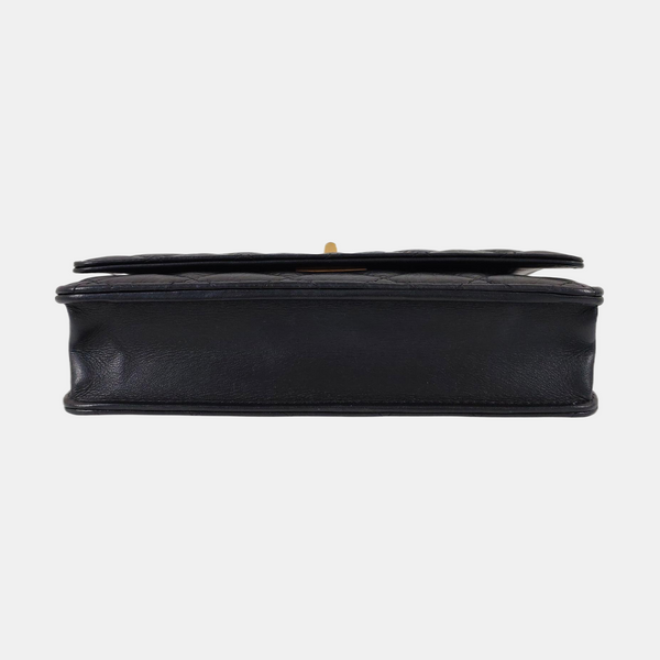 2.55 WOC Quilted Calfskin Black