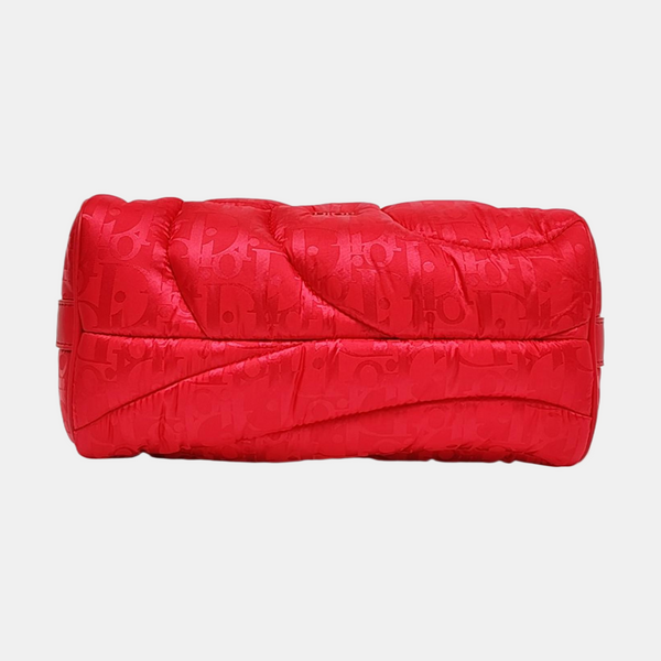 Dior By Erl Dior Lingot Quilted Fabric Red