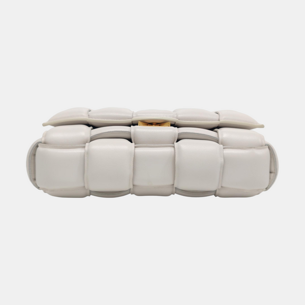 Cassette Medium Lambskin White