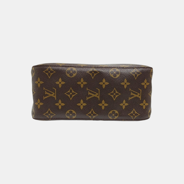 LOOPING MM Monogram Coated Canvas Brown