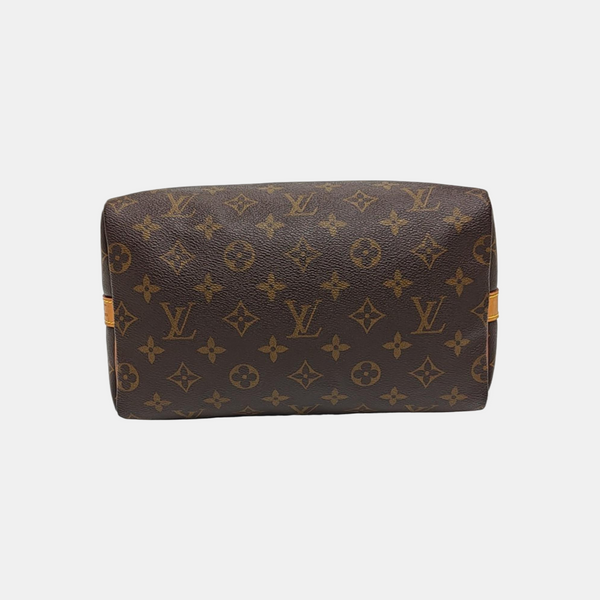 SPEEDY 25 Monogram Coated Canvas Brown