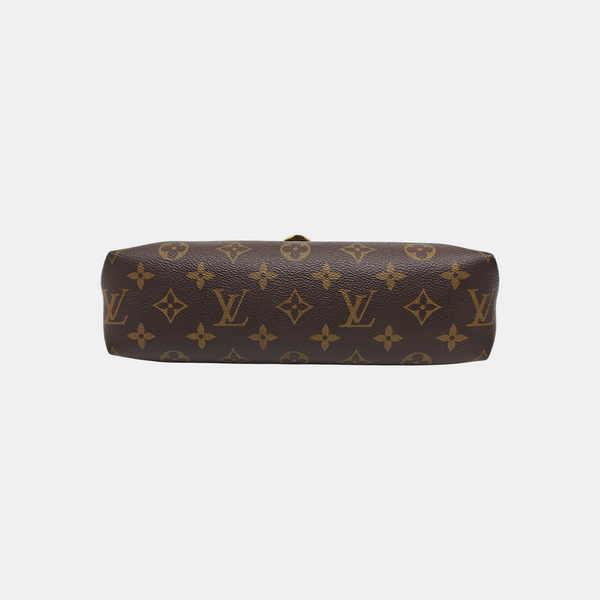 SAINT PLACIDE Monogram Coated Canvas Brown