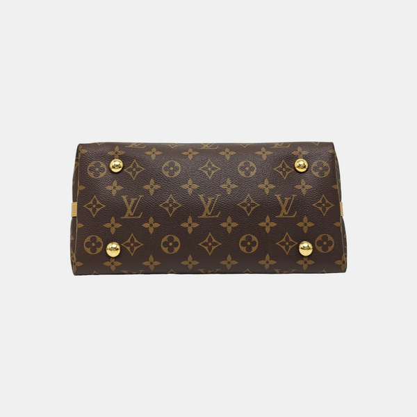 CARRYALL PM Monogram Coated Canvas Brown