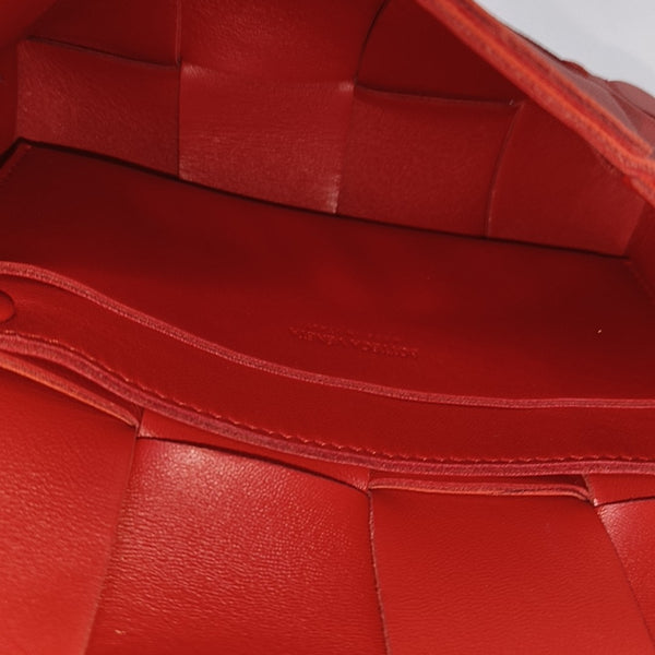 Cassette Mini Lambskin Red