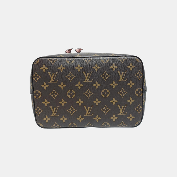 NÉONOÉ MM Monogram Coated Canvas Brown