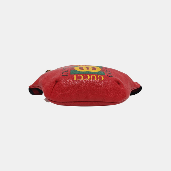 Print Small Calfskin Red