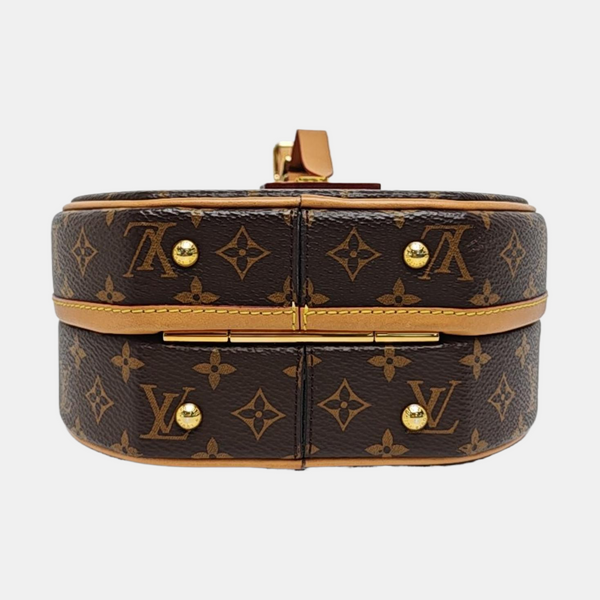 BOITE CHAPEAU PM Monogram Coated Canvas Brown