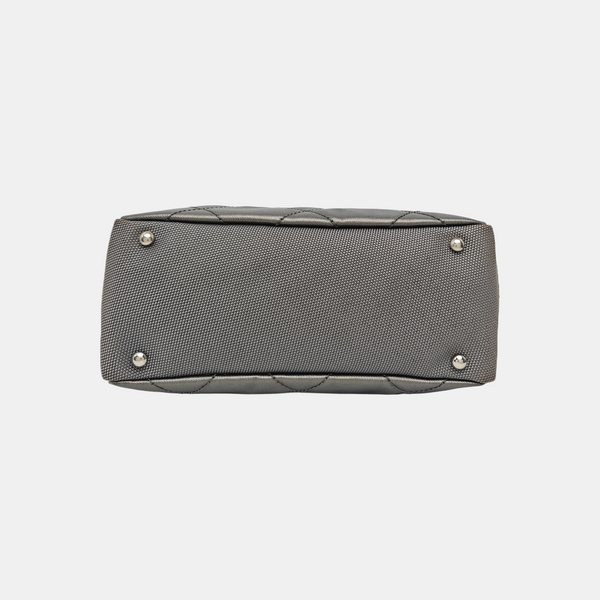 PARIS BIARRITZ Quilted Coated Canvas Gray