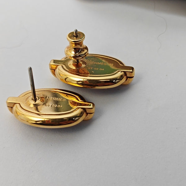 O'maillon Copper Alloy Rose Gold Stud Earrings