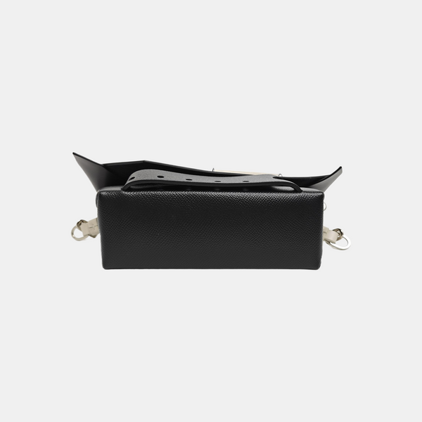 Leather Shoulder Bag Black