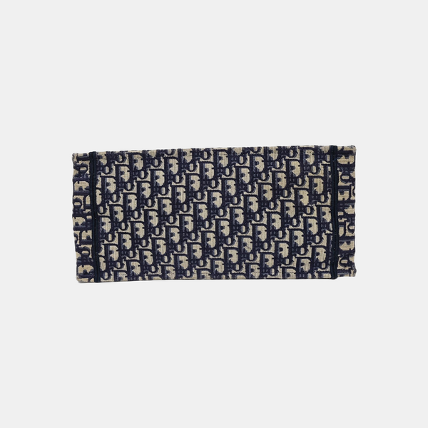 Book Tote Medium Oblique Canvas Blue