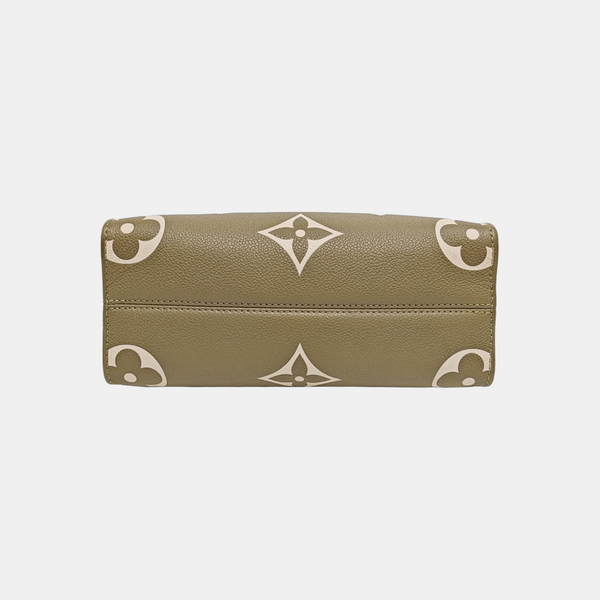 ONTHEGO PM Monogram Calfskin Green