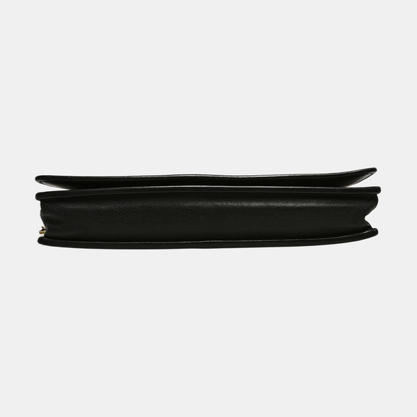 Lambskin Crossbody Bag Black