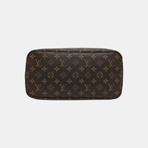 NEVERFULL MM Lona Monogram Revestida Marrón