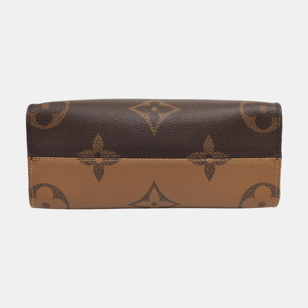 ONTHEGO PM Monogram Coated Canvas Brown