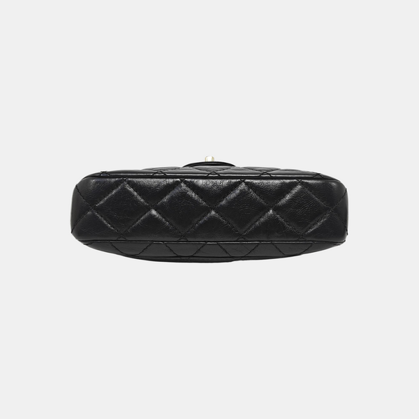 TRENDY CC Quilted Calfskin Black