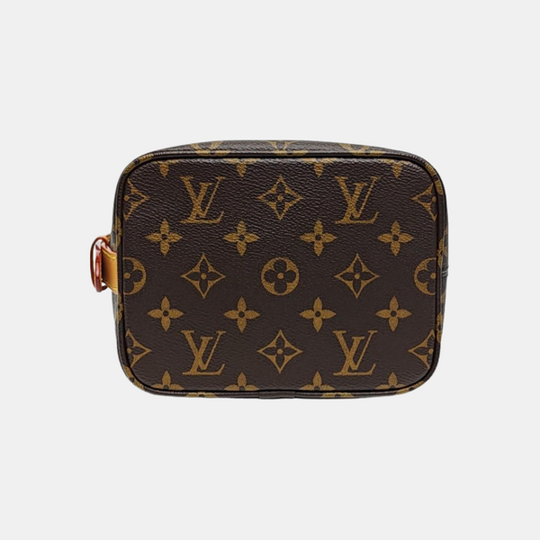 ALL IN Monogram Coated Canvas Brown