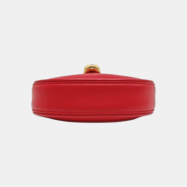 SERPENTI ELLIPSE Mini Calfskin Red