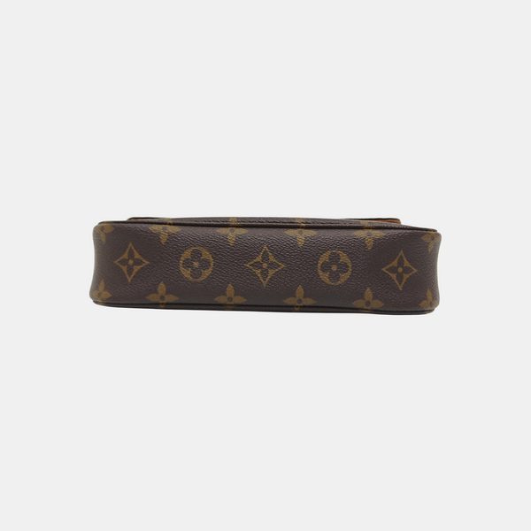 IVY Monogram Coated Canvas Brown