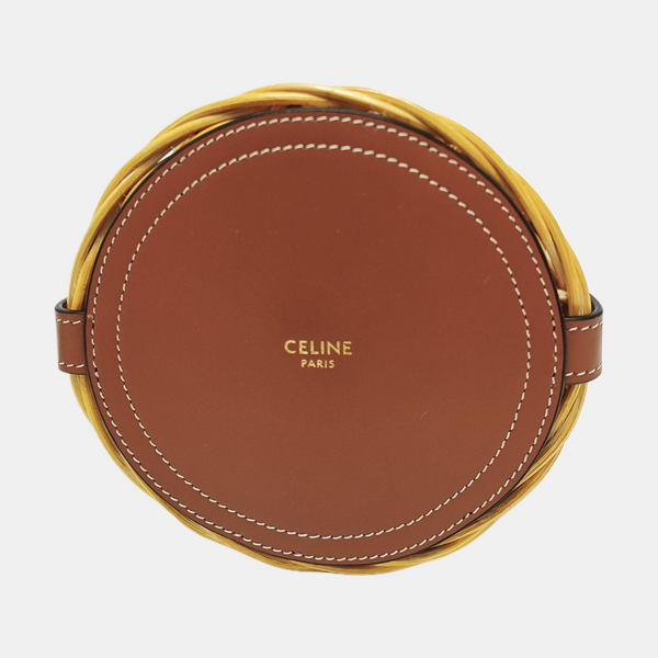 Leather Shoulder Bag Brown