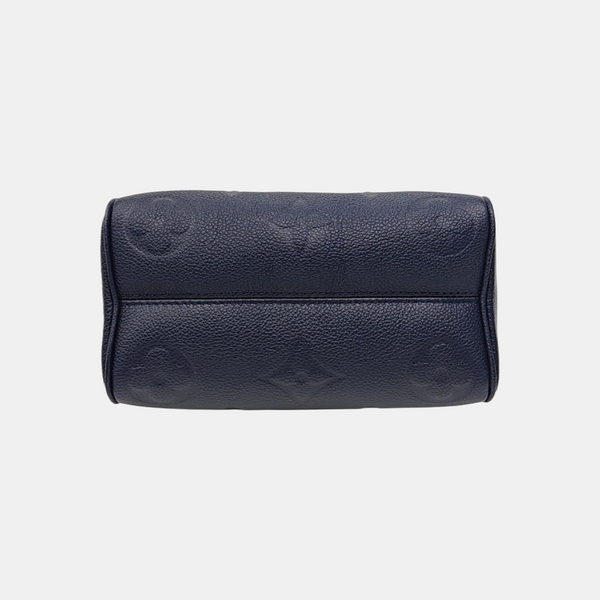 SPEEDY 20 Monogram Calfskin Blue
