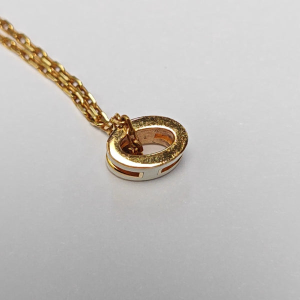 Pop H Metal Gold Necklace