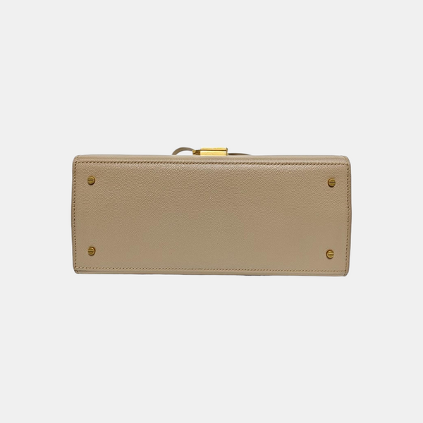 CASSANDRA Medium Calfskin Beige