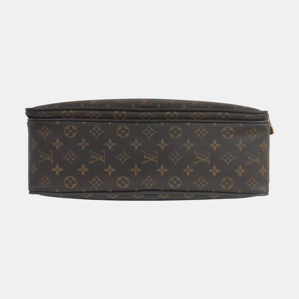ICARE Monogram Coated Canvas Brown