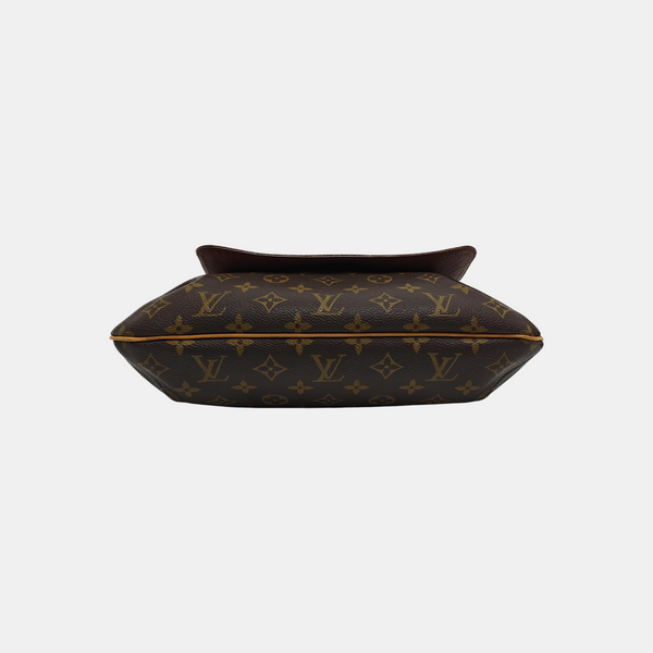 MUSETTE TANGO Monogram Coated Canvas Brown