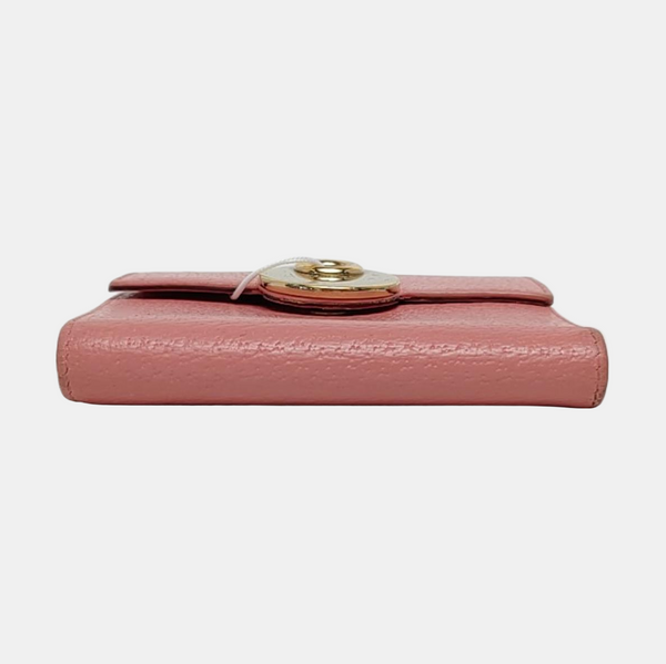 Calfskin Wallet Pink
