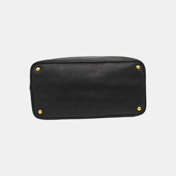 Calfskin Tote Bag Black