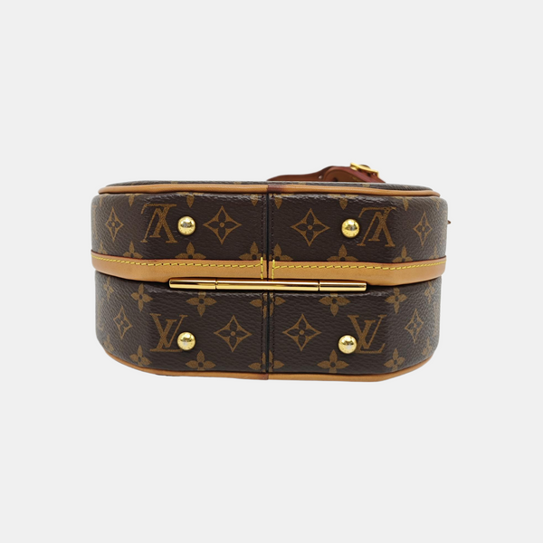 BOITE CHAPEAU PM Monogram Coated Canvas Brown