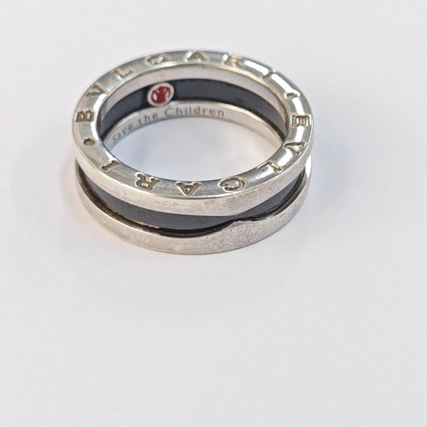 B.ZERO1 925 Sterling Silver Ring EU 54