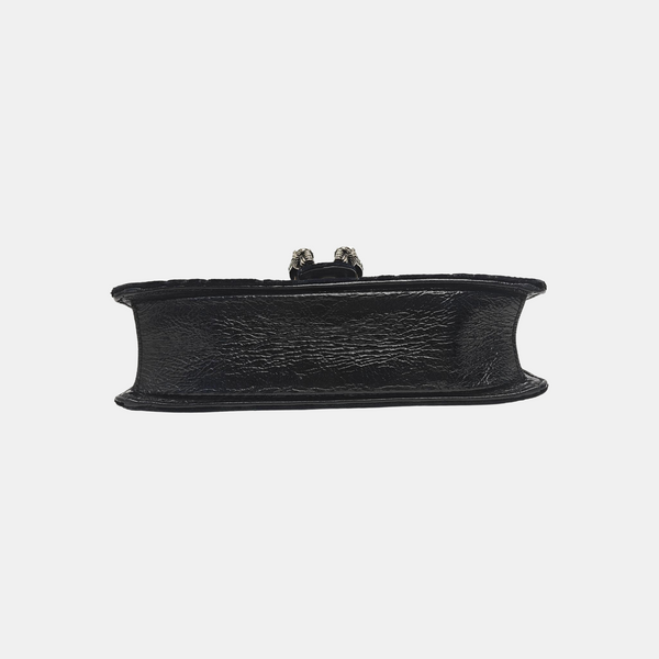 Dionysus Small Monogram Velvet Black