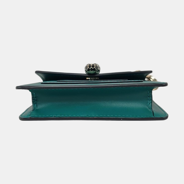 SERPENTI FOREVER Quilted Calfskin Green