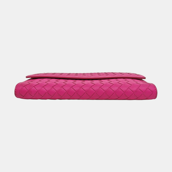 Lambskin Wallet Red