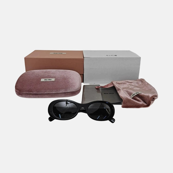 Synthetic Sunglasses Black