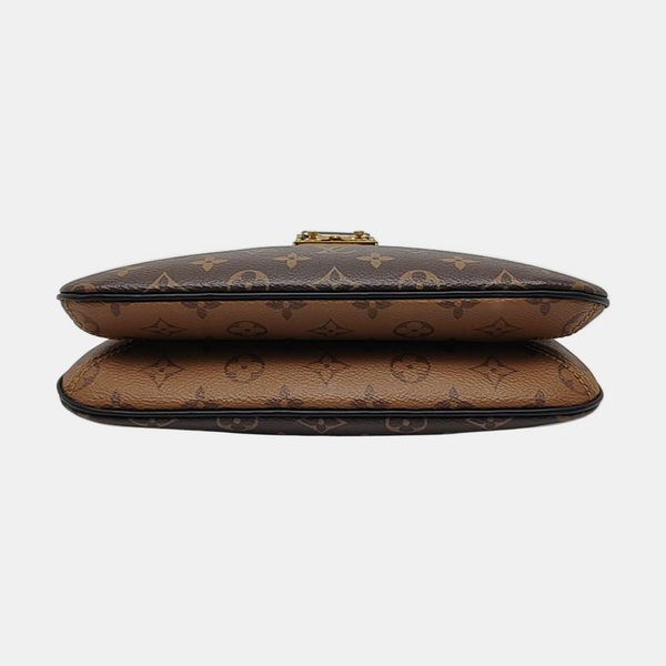 TWINNY Monogram Coated Canvas Brown