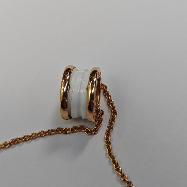 B.ZERO1 18k Rose Gold Necklace